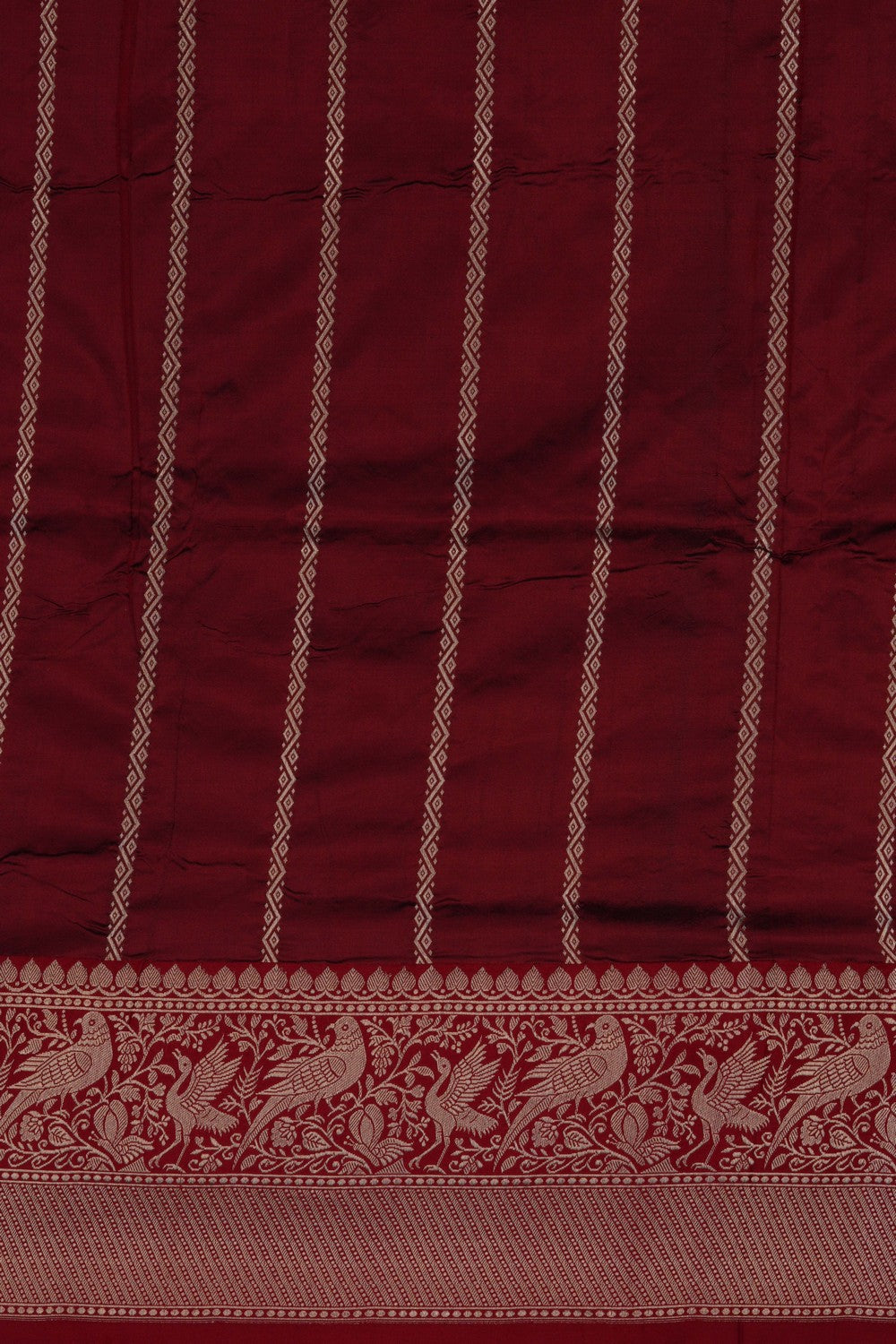 Image of Banarasi Silk Green Saree